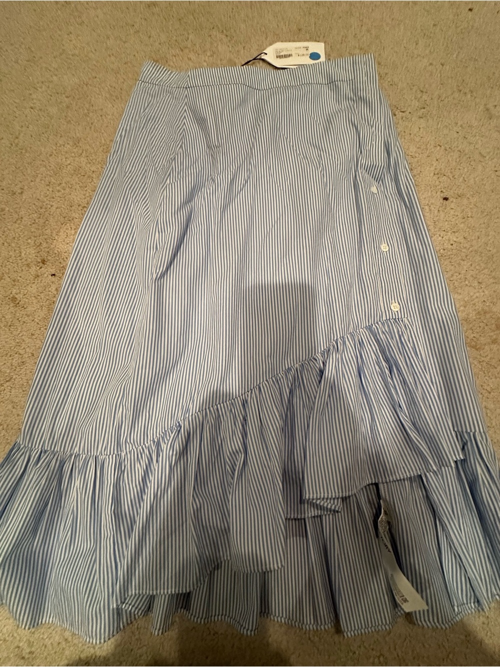 English Factory blue white skirt new with tags